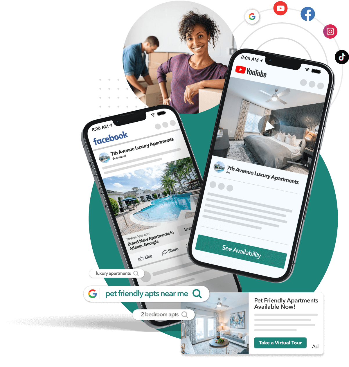 Apartment Digital Marketing SEM & PPC for Multifamily Apartments